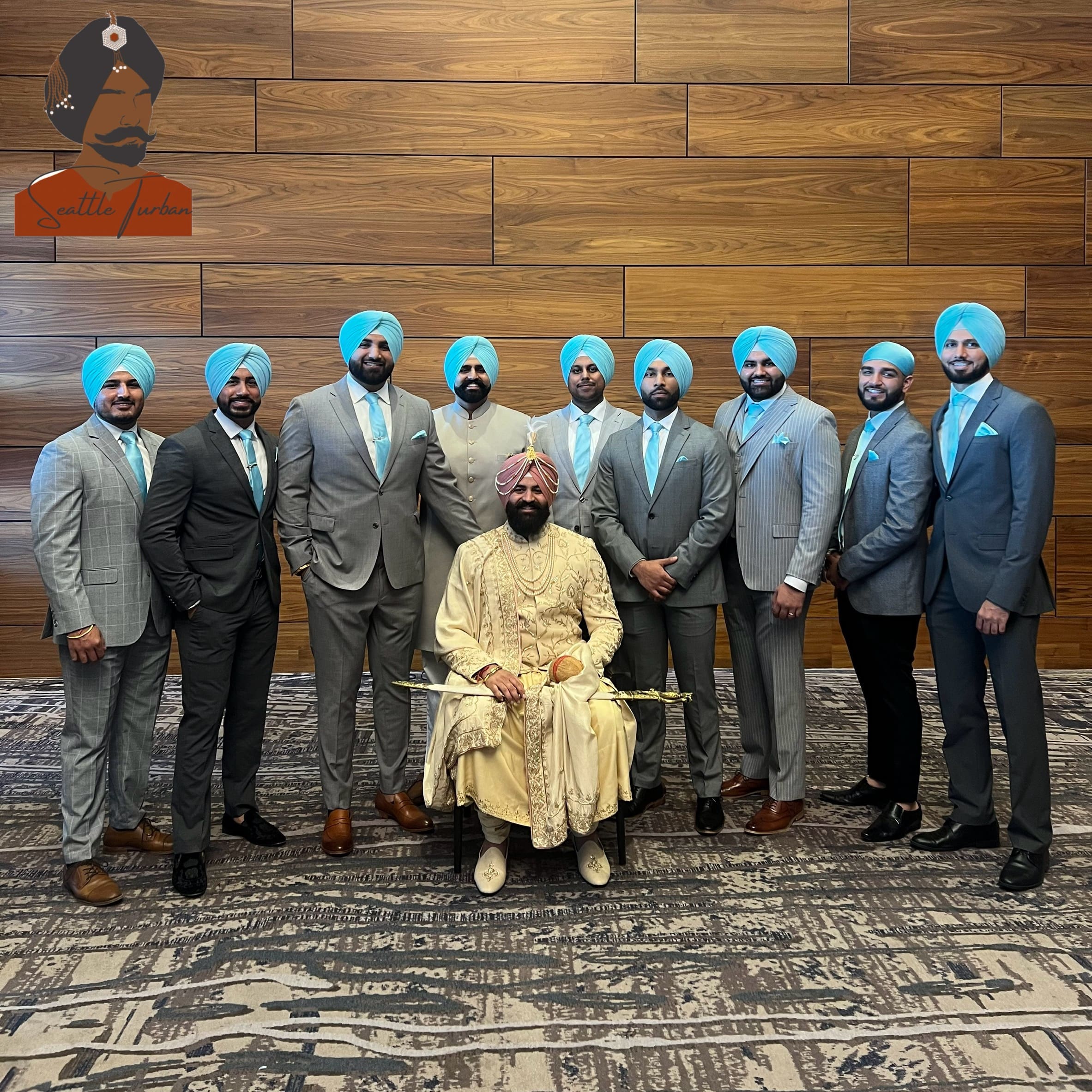 wedding turban tying by expert in USA